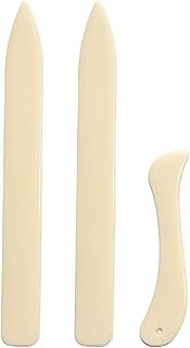 3PCS Paper Creaser Set, Curved and Straight Bone Folders - Scoring Tool,...
