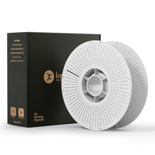 kexcelled 交換式スプール、PLA・PETG・ABSフィラメントリフィルに対応、市販されているほとんどの3Dプリンターと互換性あり