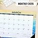 Willow Creek Press, Beach 17x12 2026 Small Desk Pad, 17'' X 12'', 12-Month Calendar with Stapled Binding