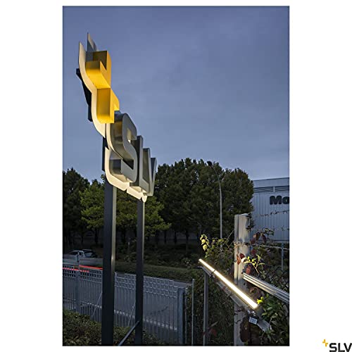 SLV LED Profile Galen 120 / IP65 3000/4000K 34W 3000 / 3100lm Anthracite, 120 cm - Image 4