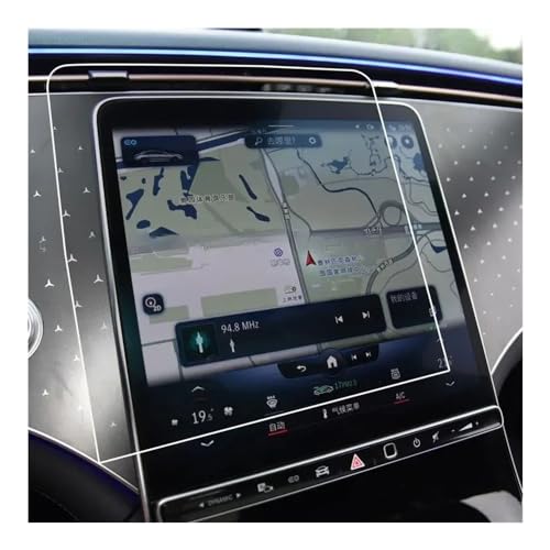 Film navigation voiture Benz EQE 500 tactile : protection verre trempé anti-traces