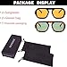 MUNSADE Trendy Square Aviator Sunglasses for Women Flat Top Designer Stylish Frame Sun Glasses Vintage Shades ((2 Pack) Black/Orange+Tortoise/Green)