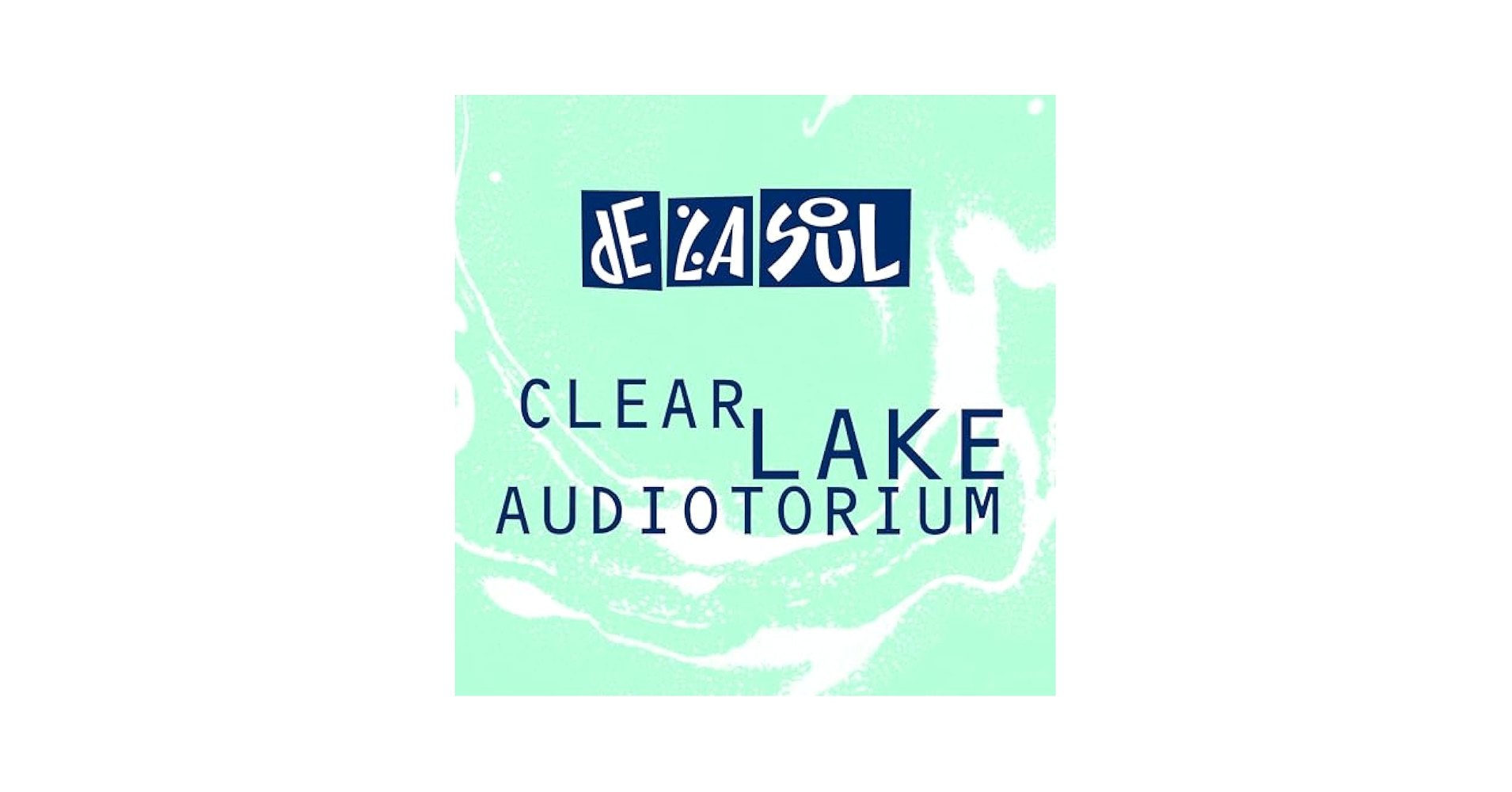 DE LA SOUL デ・ラ・ソウル　CLEAR LAKE 〜 レコード デ・ラ・ソウル 激レアプロモ『Clear Lake Audiotorium』CD・LP