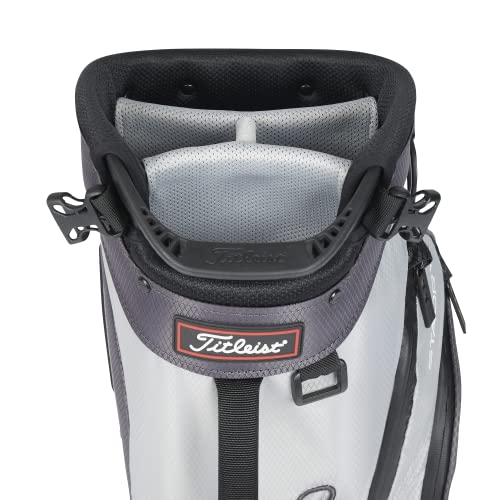 Titleist Players 4 StaDry Stand Golf Bag, Grey/Graphite - Image 4