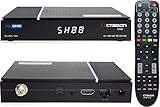 OCTAGON SX88 V2 (Version 2) 4K Sat Receiver + HM-SAT HDMI Kabel, Smart TV Streaming Box, 2 Betriebssysteme: Define OS & E2 Linux, mit PVR Aufnahmefunktion, Sat to IP, YouTube, Mediathek, Web-Radio
