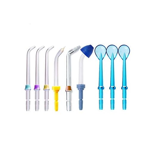 9 PCS Puntas De Chorro Clásicas De Repuesto Para Waterpik Water WP-100 WP-250 WP-260 WP-300 WP-450 Flossers Y Otros Irrigadores Orales