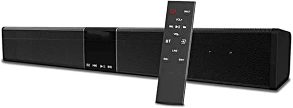 FANGSHUAI Sound Bar Home Cin ma Haute Puissance Sound Blaster Deux Haut-parleurs ordinateur Caisson de Basses avec commande pour PC Bureau Ordinateur Portable Tablette Smartphone TV