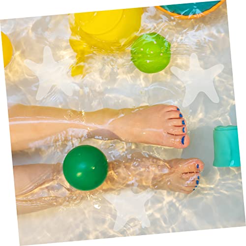 STOBAZA 20 Pçs Decalque Antiderrapante De Desenho Animado Para Piscina Antiderrapante Estrela Domést