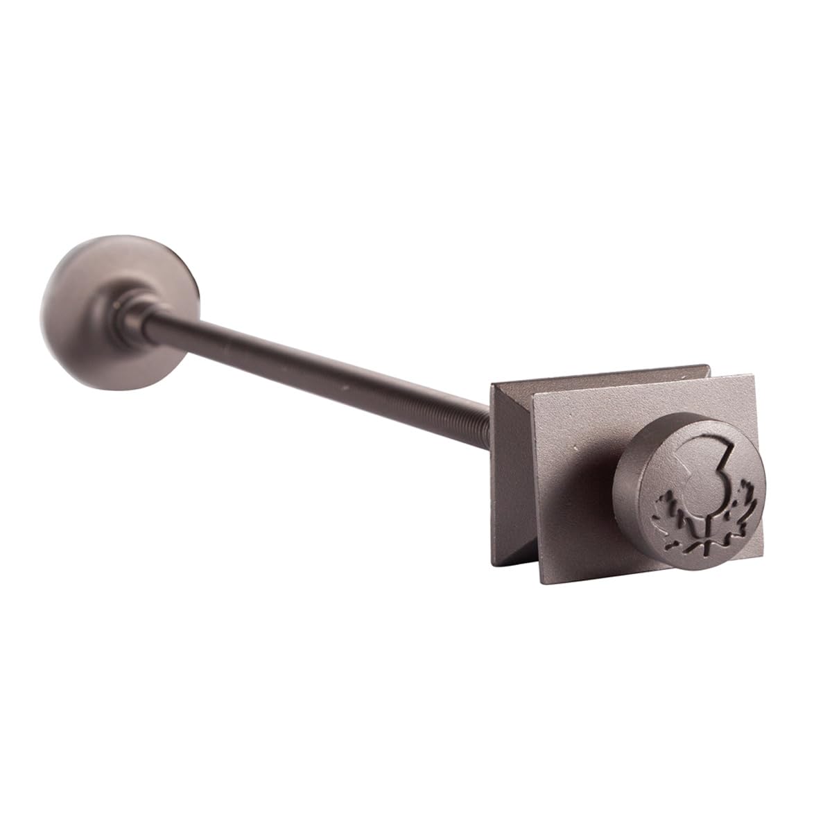 Carron Luxury Thistle Radiator Wall Stay 300mm (Pewter)