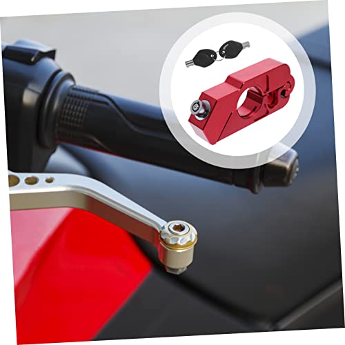 SUPVOX 1Pc Trava De Freio Liga De Alumínio Trava De Motocicleta Trava Anti-Freio Trava De Scooter Em