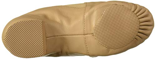Bloch Girl's Elasta Bootie, Tan, 2 M Us Little Kid #TOP3