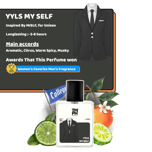 Image of TMPerfumehouse yyls my self EDP for Men & Women | Woody, Sweet & Long Lasting Perfume Spray | Warmspiciy, Vanilla & Cinnamon Fragrance | Luxury Gift for Him & Her | TMPH | 50ml