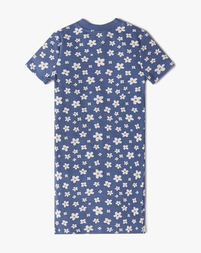 Image of Gap Kids Girl Cotton Classic Short Sleeves High Neck Mini Casual Dress