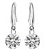 Naked Swarovski Element Drill 8MM Earrings