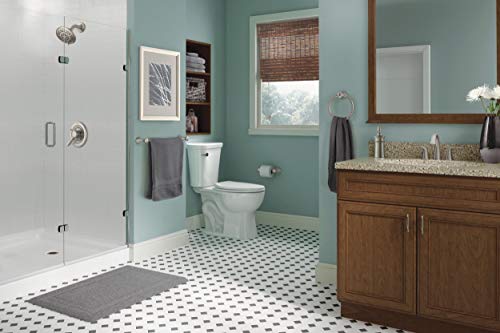 Delta Faucet Lahara 17 Series Dual-Function Shower Trim Kit with 5-Spray Touch-Clean Shower Head, Stainless T17238-SS (Valve Not Included) by DELTA - Image 6