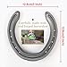 MatchWhiz Lucky Horseshoe Gift Horseshoe ornament for Friends Family Coworkers, Meaningful Gift for Birthday Graduation Housewarming Wedding or Anniversary, Rustic Home Wall Decor