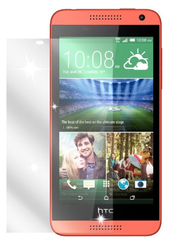Ecultor I 6x Schutzfolie klar passend für HTC Desire 610 Folie Displayschutzfolie
