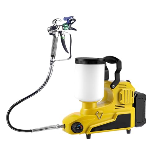 Wysokociśnieniowy Airless agregat malarski, 500 W, z wężem 5 m i prętem przedłużającym 50 cm, pojemność 2 l, do zapobiegania pożarom wewnątrz i na zewnątrz