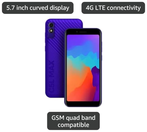 Image of BLU C5L MAX | 2024 | All-Day Battery | GSM Unlocked | 5.7 inch Display | (Blue, 32GB)