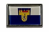 marktleugast wetter Rückseite mit Butterflyclip U24 Pin Marktleugast Flaggenpin Anstecker Anstecknadel Fahne Flagge
