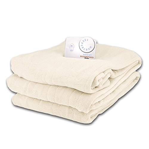 Buy Soft Microplush Twin Size Electric Heated Blanket by Biddeford (Egg