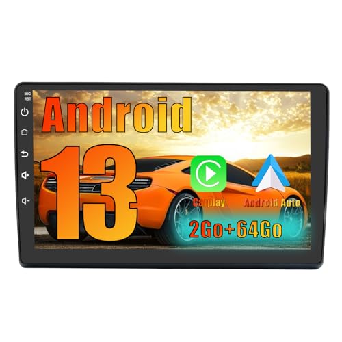 Autoradio Android 13 avec aide au parking pour remplacer la radio Fiat Ducato d'origine