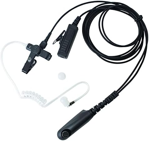Amazon.com: Teseko HT750 2-Wire Acoustic Tube Earpiece/Headset with PTT ...