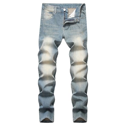 Jean élégant coupe ajustée homme au tombé impeccable