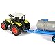 STARLUX 802107-CITERNE Bauernhof Set Traktor Claas Celtis 446 mit Agrisystem-Tank, Bauer, Kühen und viel Zubehör, Grün, Rot, 48 x 15 x 12 cm
