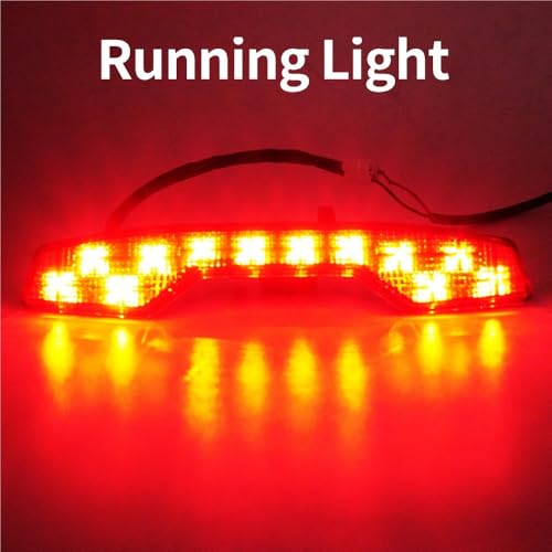 Luz trasera de frenos ahumados para motocicleta para sustituir piloto roto en LTR 450 5