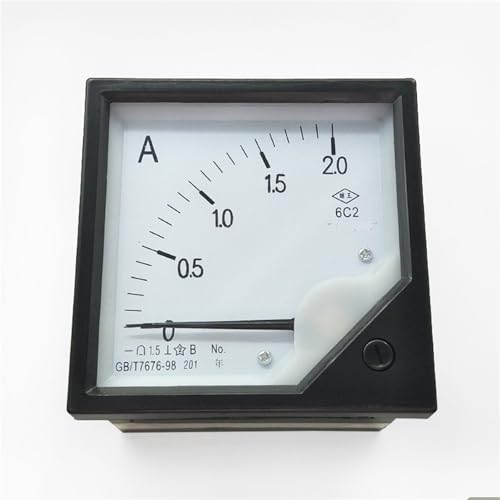 Ampèremètre analogique 6C2 DC 0-2A pour éviter les surcharges de courant - 4