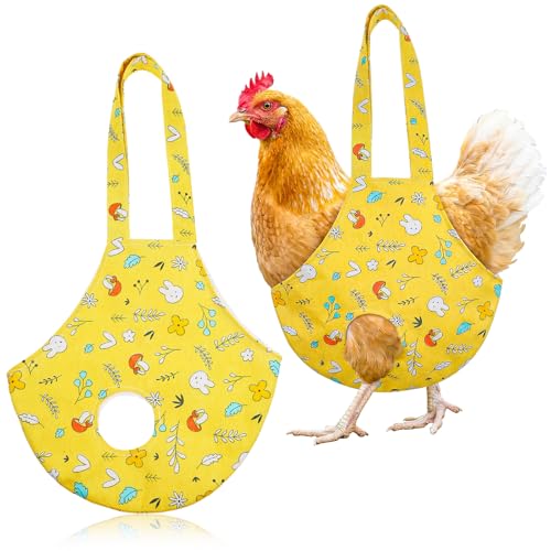 Gsbnjuy 1 Pack Chicken Holder Bag Chicken Carrier Sling Supplies with Handle Catching Hand Bag Canvas Chicken Sling for Farm Rooster Hen Poultry Transport Traveling
