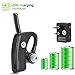 Auriculares inalámbricos Bluetooth Walkie Talkie, K Head auriculares PTT con control de...