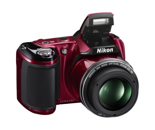 Nikon Coolpix L809 appareil photo compact rouge idéal en voyage