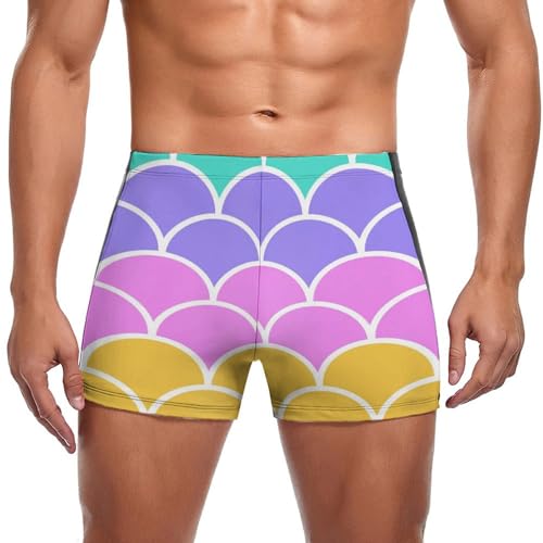 Boxer de bain homme style écailles idéal pour vos vacances à la mer