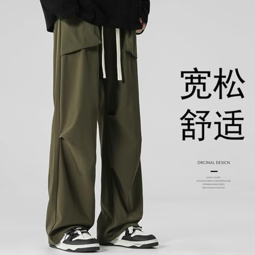 Pantalon cargo hommes jambes droites mi-saison confortable - 2