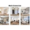 Doorway Parlor Half Waist Door, Swinging Doors, Cafe Doors, Interior Solid Wood Swing Door, with Auto Close Features, Finished/Includes Hinges, for Terrace Emporium ( Size : W90xH90cm(35.4x35.4in) )