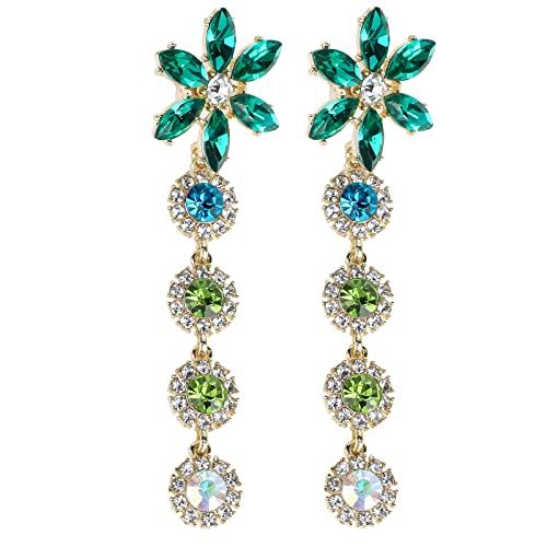 GGboom Damen Drop Ohrringe Ohrhänger für sie/Frau/Freundin/Mutter/Tochter am Geburtstag/Party, Premium 925 Sterling Silber Ohrstecker, Sehr Glänzender Hautverträglicher Ohrschmuck Cover