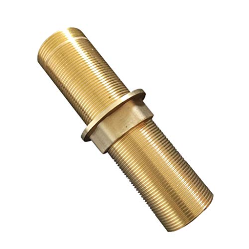 Einloch-Deck-Armaturen für Warm-/Kaltwasserhahn, Nippel, Kontermutter