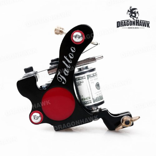 10 Wrap Coils Iron Tattoo Machine Liner Shader Gun