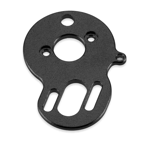RC��������̕��i For LOSI Micro-B For Buggy 1/24 RC�g���b�N���f�� �A�b�v�O���[�h�p�[�c �A���~�������[�^�[�Œ� �V�[�g�}�E���g 14T-18T �M�A�J�o�[�p(Black,Motor Mount)