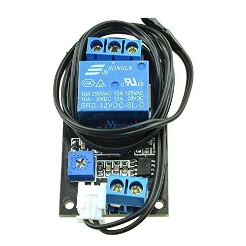 1 Channel 12V Thermistor Humidity Relay Humidity and Temperature Control Switch Relay Module