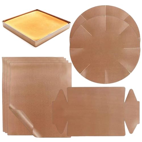 Papel Sulfurizado | Utensilios Para Hornear Reutilizables Antiadherentes Con Alimentario | Forros para Freidora de Aire | Para Hogar Y Jardín Camping Y Picnic Freidoras Y Microondas