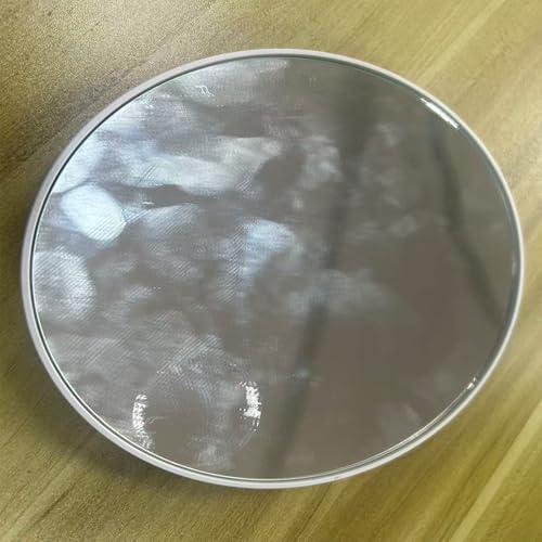 Suupvaor Vergrößerungsspiegel 30X mit Saugnäpfen, 15cm Travel 30X Magnified Mirror Großer runder Make-up Spiegel mit hoher Vergrößerung, Make-up Spiegel mit Pinzette Sets