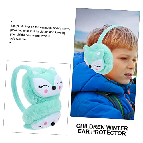Warm Earmuffs for Women Boys and Girls Cartoon Animal Ear Shape Ear Protectors Hearing Protection for Winter Outdoor4