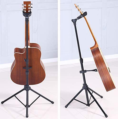 COUYY Stand de Guitare de Verrouillage Automatique Vertical Pliant Portable réglable Hauteur de Guitare Stand Universal… - Les Beatles, Paul McCartney, John Lennon, RIngo Starr, George Harrison COUYY Stand de Guitare de Verrouillage Automatique Vertical Pliant Portable réglable Hauteur de Guitare Stand Universal… – Image 4
