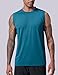 Liberty Imports Pack of 5 Men's Stretch Cool Dry Muscle Tank Tops Athletic Crewneck Sleeveless Workout Shirts