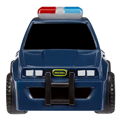 Little Tikes My First Cars Crazy Fast Cars, HIGH-SPEED PURSUIT 2-PACK, Police Themed Pullback Toy Vehicles - Image 2