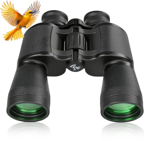 BOSTRON 7x50 Fernglas für Erwachsene Dämmerungsfernglas MC-Vergütung BK7 Vogelbeobachtung Jagd Konzert Wasserdicht mit Tragetasche