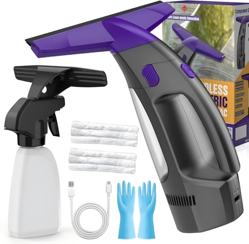 Window Vacuum Squeegee Cordless 2000Pa
